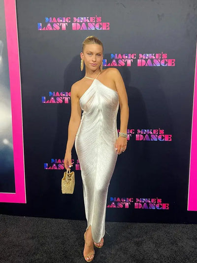 Avelena | Halter Quaste Abendkleid