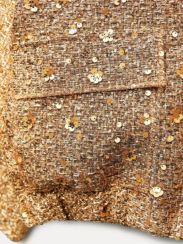 Snugglea™ | Pailletten Bomberjacke