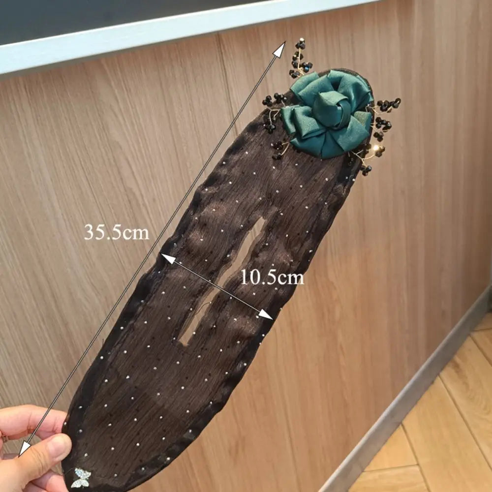 EasyLoop™ | Gefädeltes Stirnband mit Blumen