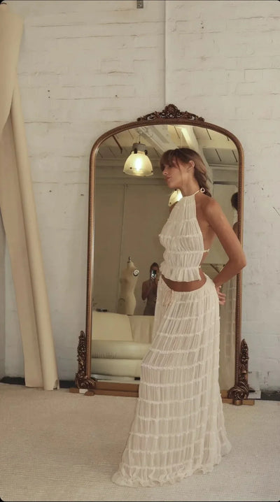 Mira | Maxi Rockanzug Halterlos für Sommeranlässe