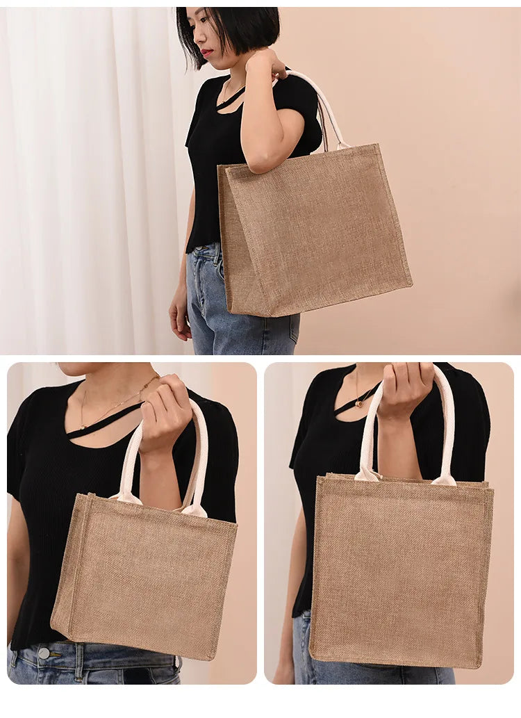Lina | Einkaufstasche Shopper aus Leinen