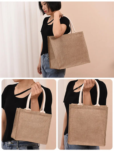 Lina | Einkaufstasche Shopper aus Leinen