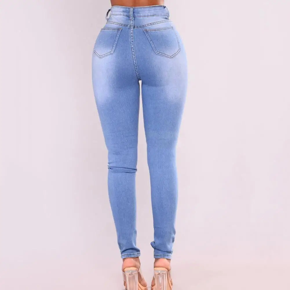 Heidi-Mode | Highwaist Elastische Trendy Jeans