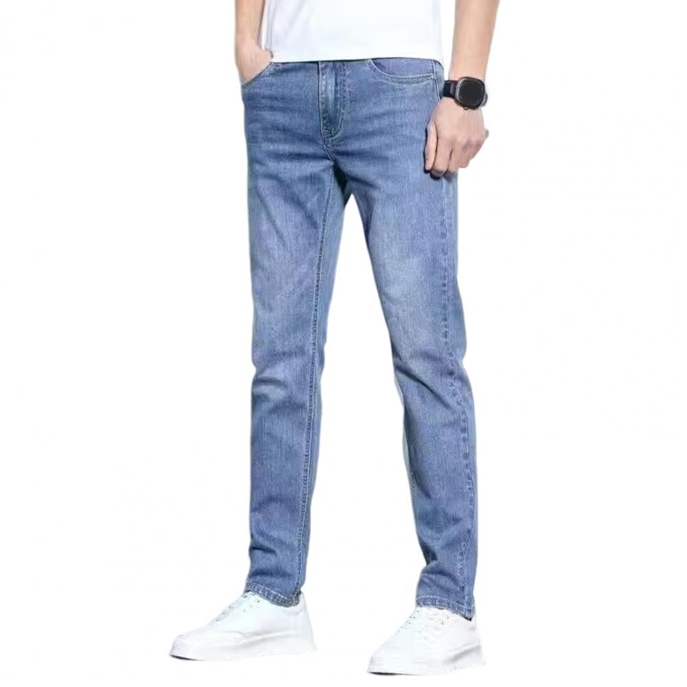 Avelena | Herren Sommer Elastische Gerade Hose