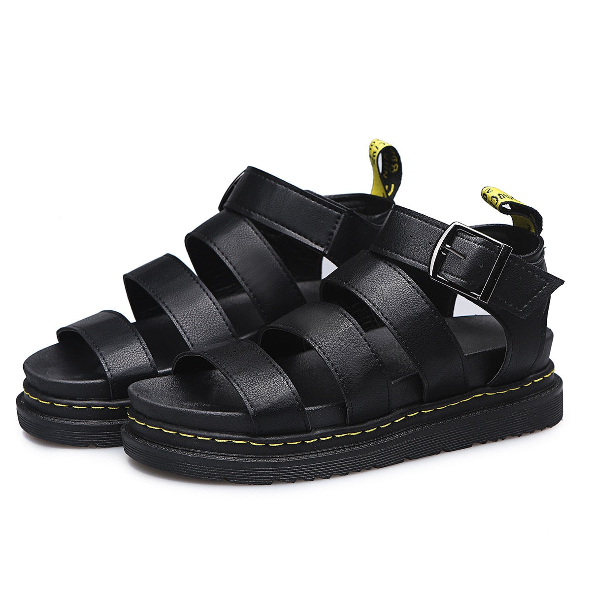 Loren - Bequeme Stilvolle Ledersandalen