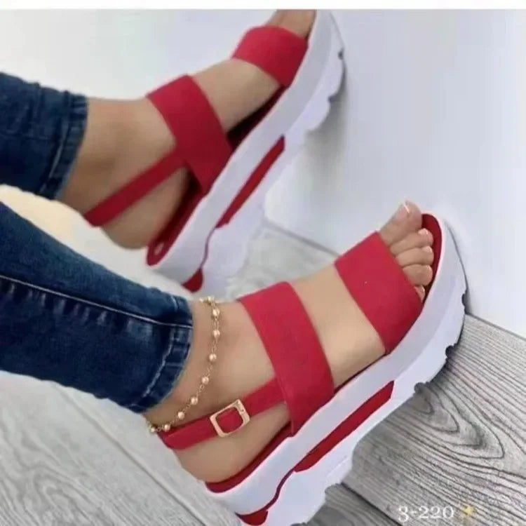 Avelena | Lässige Damen Wedge Sandalen für Den Sommer