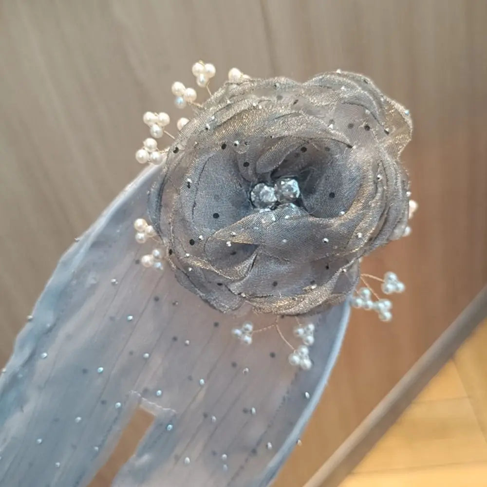 EasyLoop™ | Gefädeltes Stirnband mit Blumen