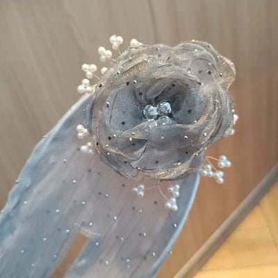 EasyLoop™ | Gefädeltes Stirnband mit Blumen