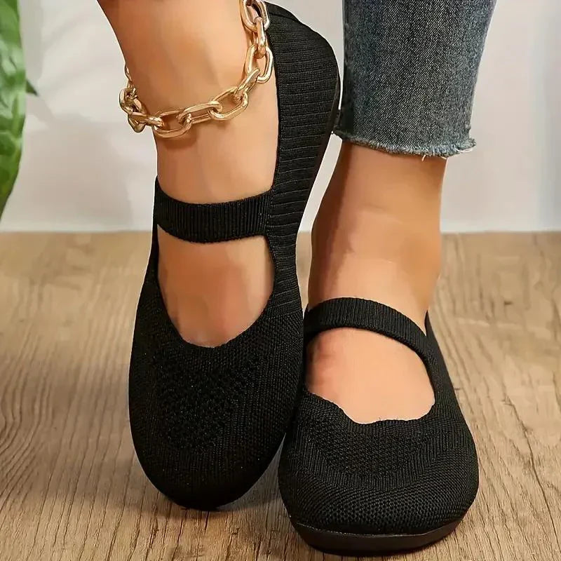 Nyxara | Hausschuhe Ultraleicht, Atmungsaktiv, Rutschfeste Sohle