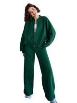 Set Mit Regular-Fit-Hose Und Geradem Bein - Cheyenne in Grün
