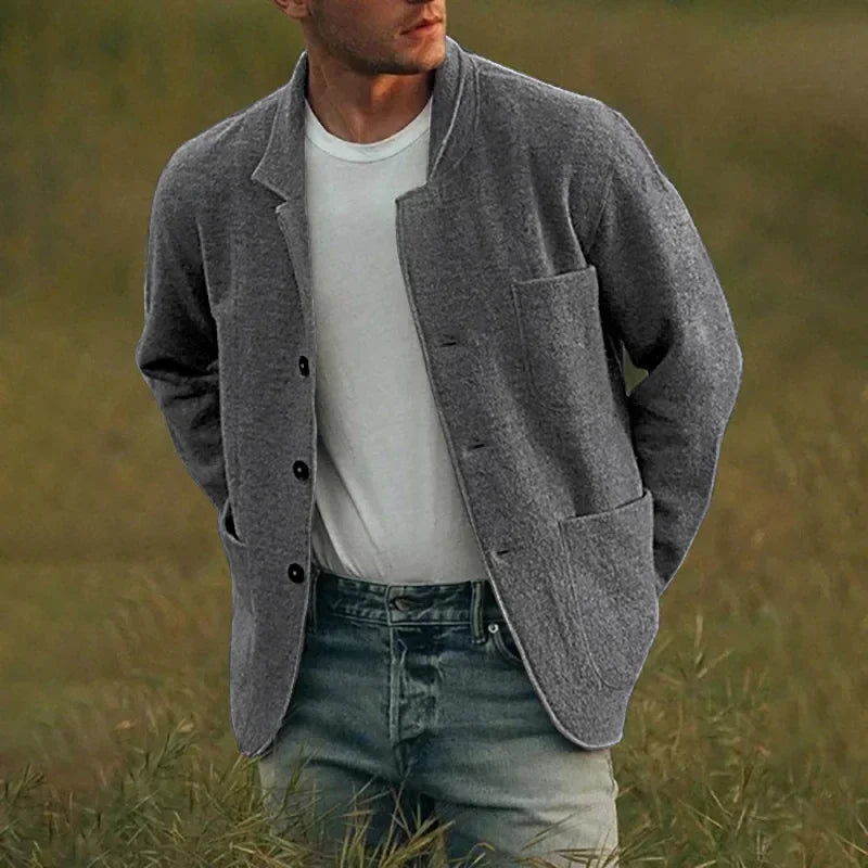 Leichte Freizeitjacke | Minimalistisches Design | Moderner Stil