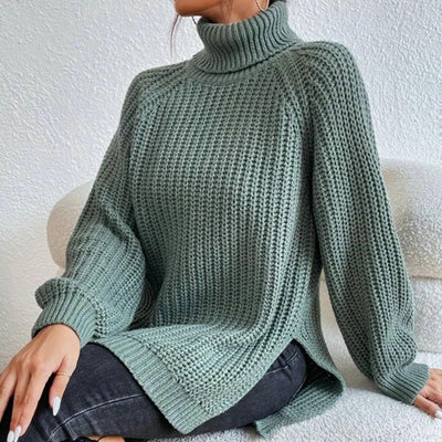 Juniper - Eleganter weicher Rollkragenpullover