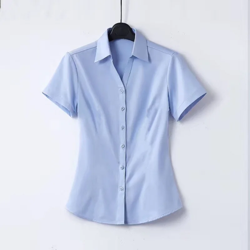 Avelena | Kurzarm Business Casual Shirt