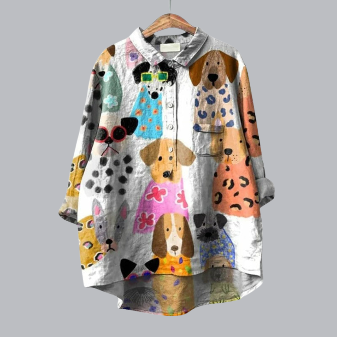 Margaretha™ | Modische Vintage Bluse