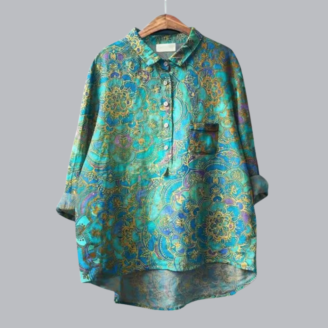 Amata™ | Modische Vintage Bluse