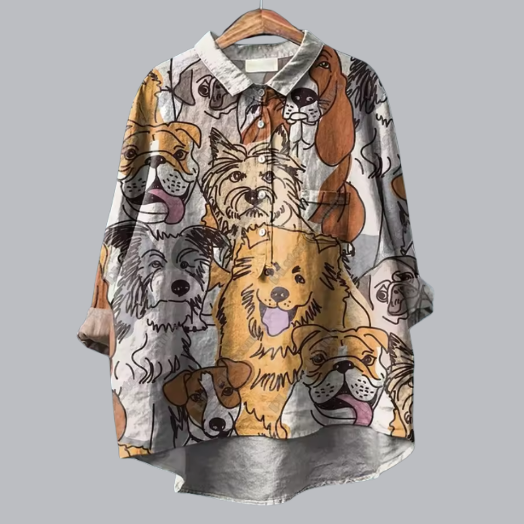 Hadewig™ | Modische Vintage Bluse