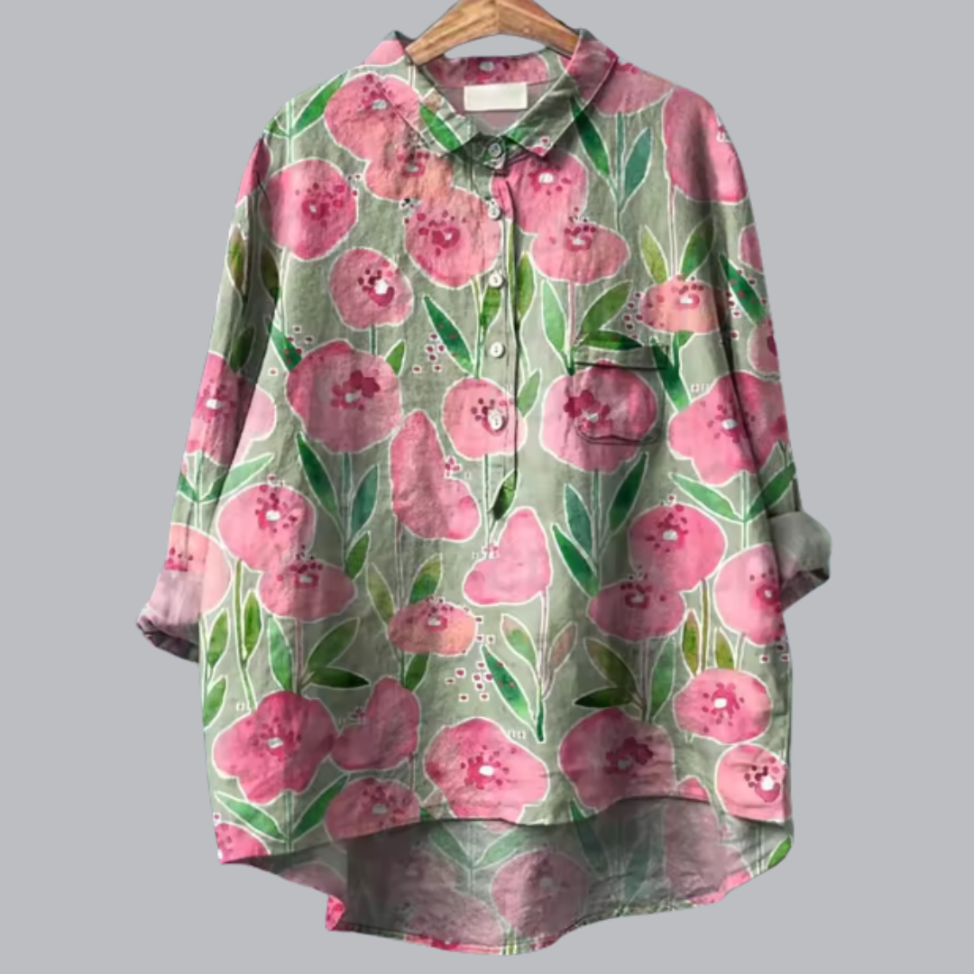 Clotilde™ | Modische Vintage Bluse