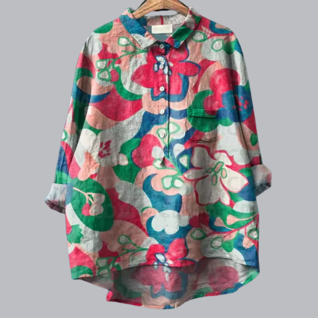 Albertine™ | Modische Vintage Bluse