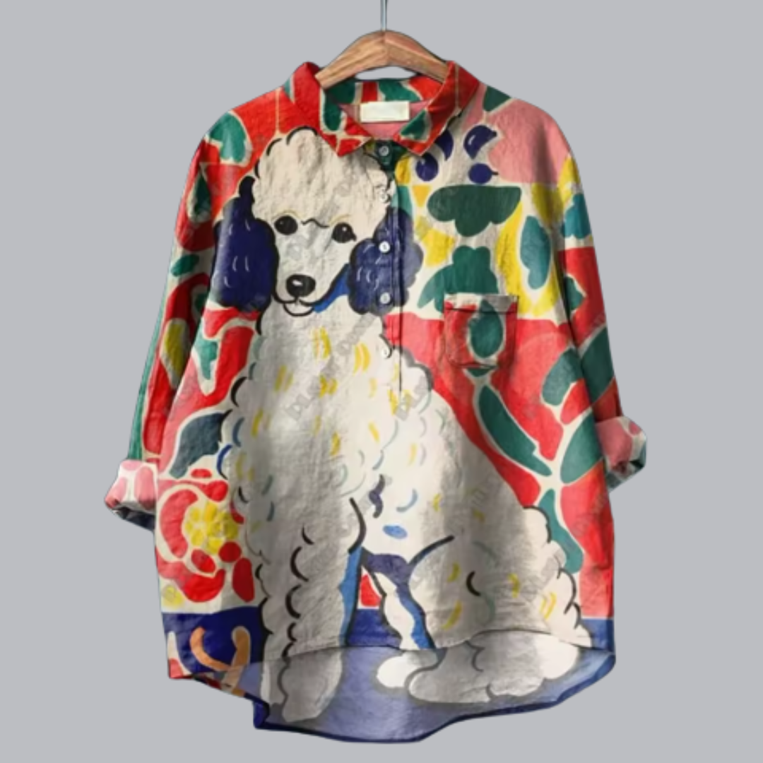 Edelgard™ | Modische Vintage Bluse