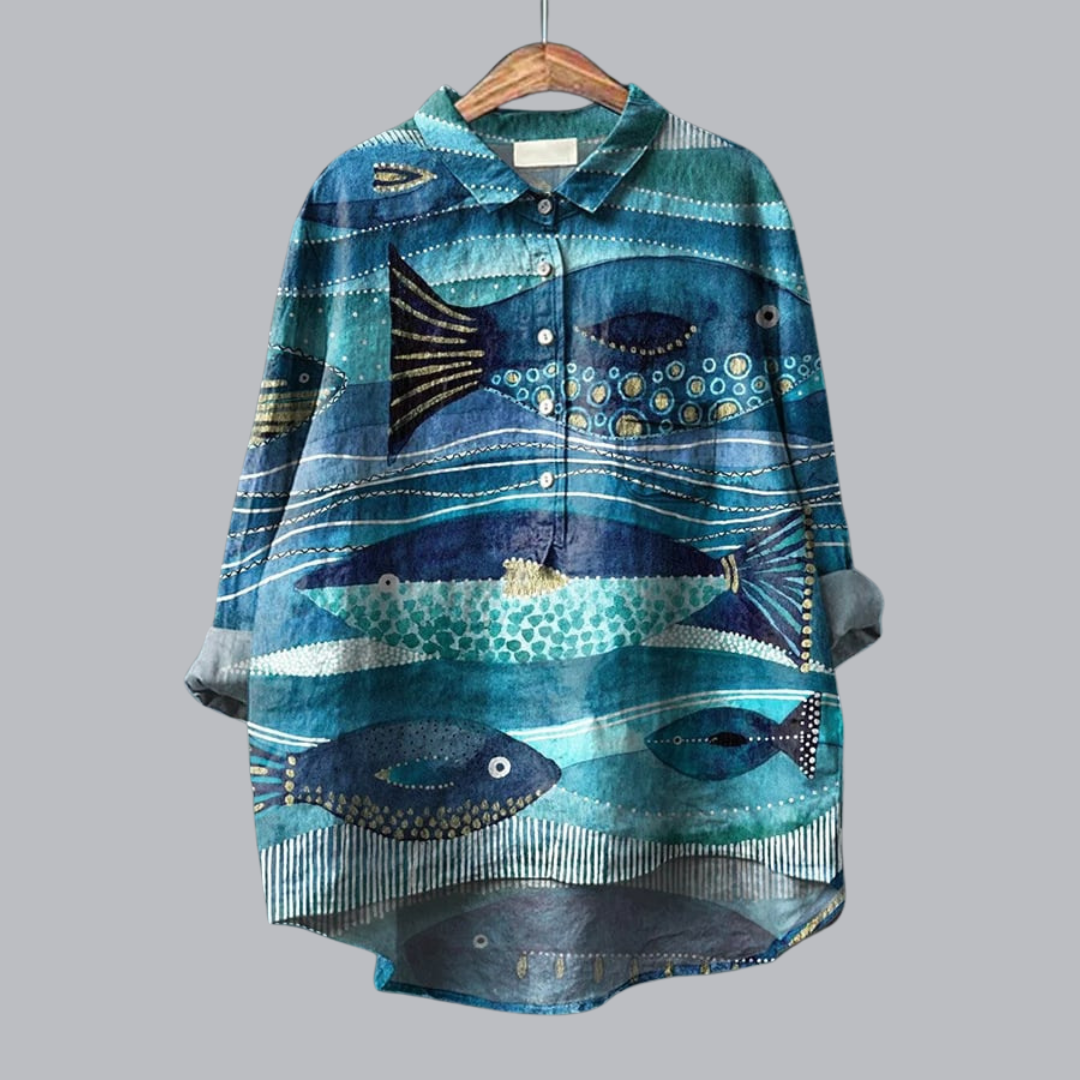 Kriemhilde™ | Modische Vintage Bluse