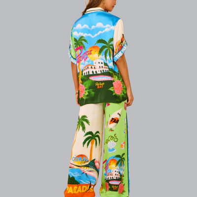 Liliane™ | Zweiteiliges Sommer-Set – luftig & stilvoll