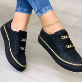 Reese - Bequem Damen Sneaker in Schwarz