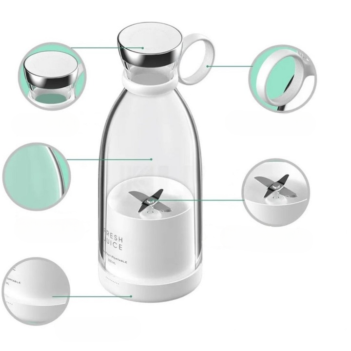 PureMix - Kompakt und trendiger Mixer für erfrischende Getränke