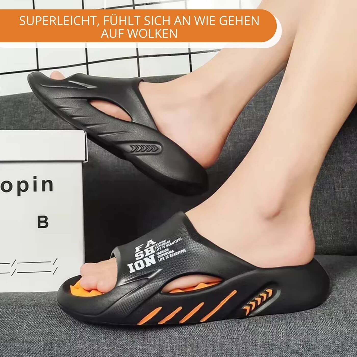 Simeon™ – Orthopädische Massage-Hausschuhe