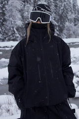 Ski- Und Snowboard-Jacke - Carlotta in Schwarz