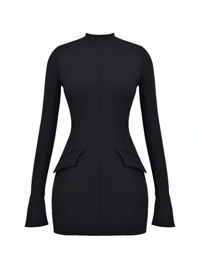 Langarm-Minikleid | Modern und Schick | Elegante Passform
