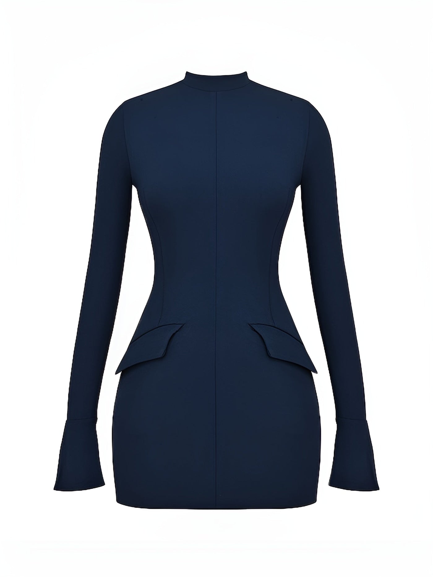 Langarm-Minikleid | Modern und Schick | Elegante Passform