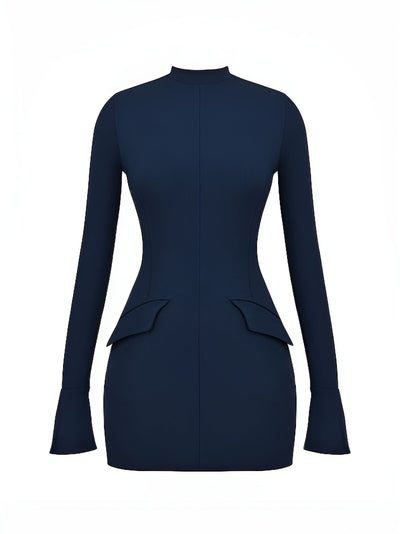 Langarm-Minikleid | Modern und Schick | Elegante Passform