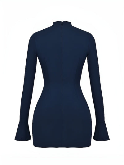 Langarm-Minikleid | Modern und Schick | Elegante Passform