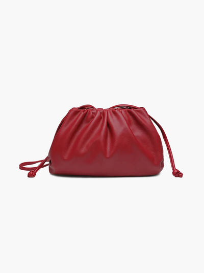 Damen Crossbody Tasche aus veganem Leder – Elegante Dumpling Bag