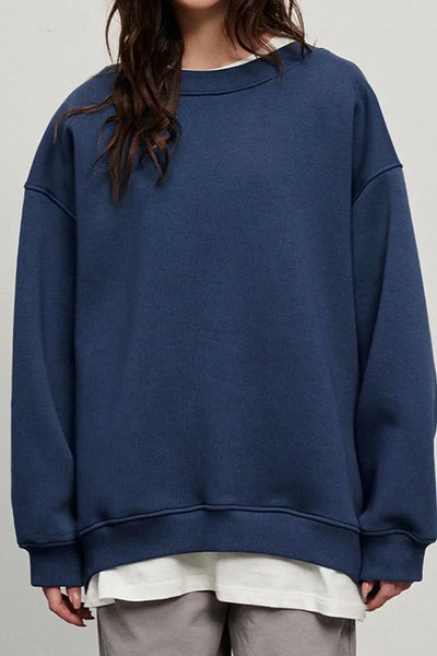 Heidi-Mode | Neck Oversized Sweatshirt