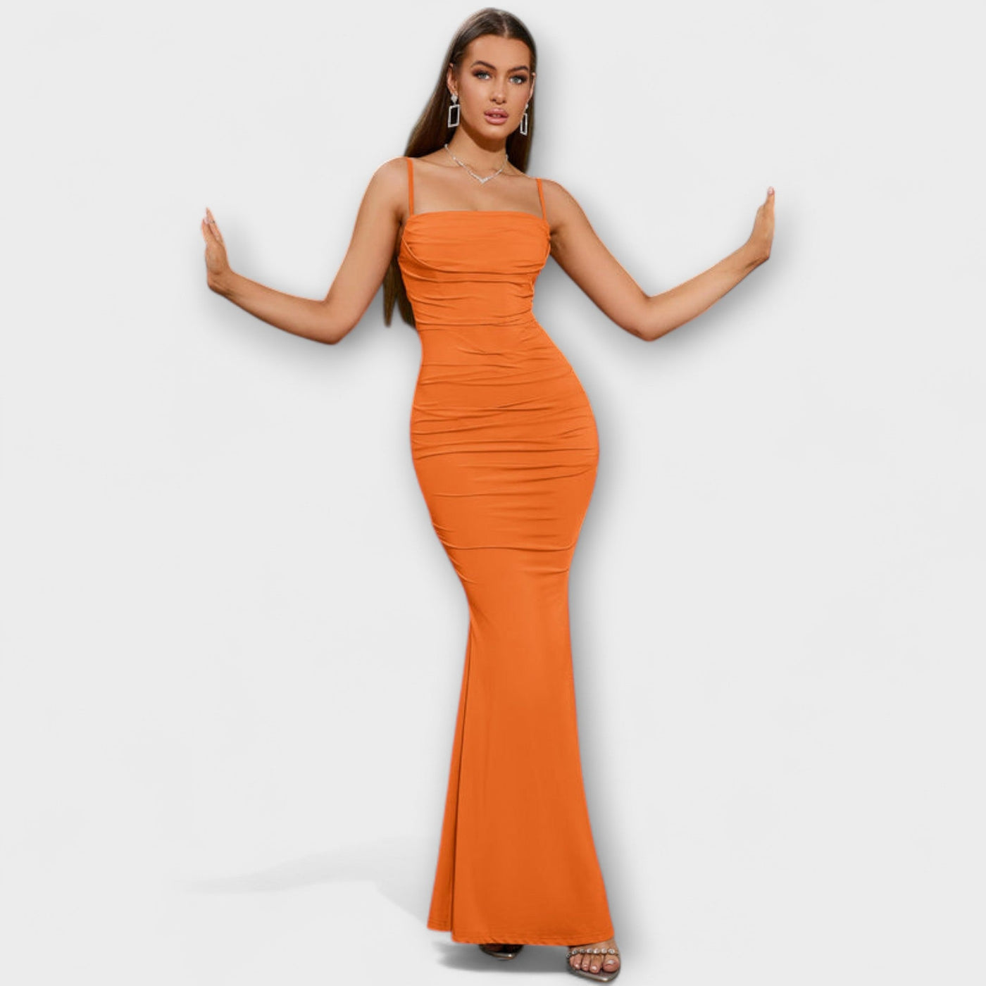 Callie - Elegantes Rüschenkleid