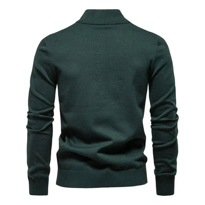 Sportlicher Pullover mit modernem Kontrastdesign