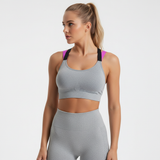 Sportlicher Nahtloser Bustier - MotionLuxe in Grau