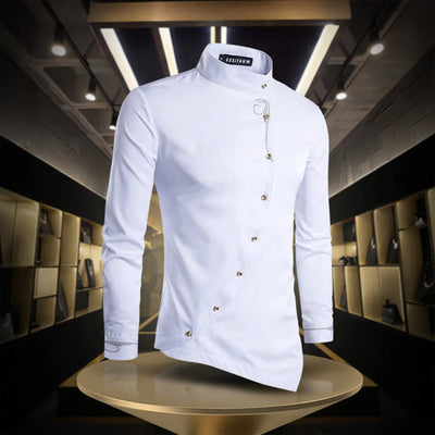 Thomas - Modisches Langarmhemd aus Baumwolle für Herren