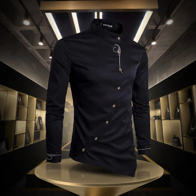 Thomas - Modisches Langarmhemd aus Baumwolle für Herren