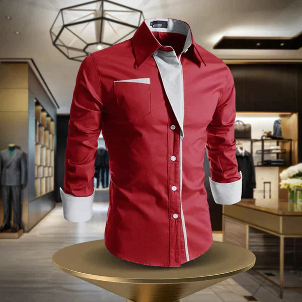 Jonah - Hochwertiges Herren Baumwoll-Hemd