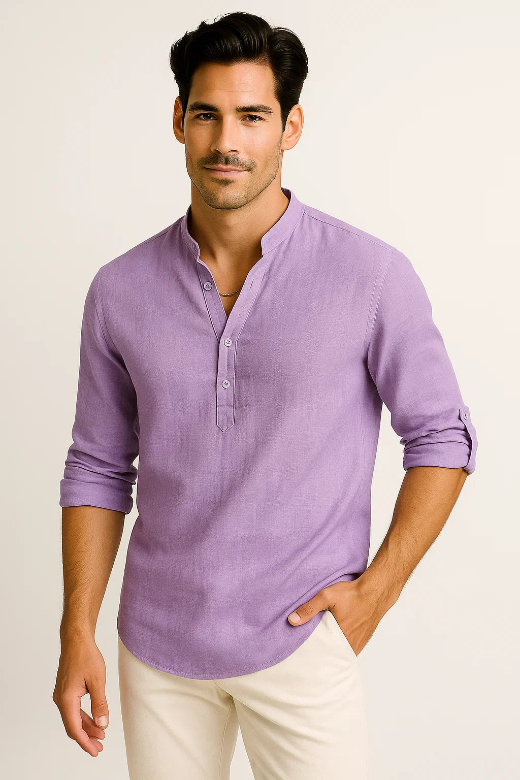 Stilvolles Leinenhemd für Herren