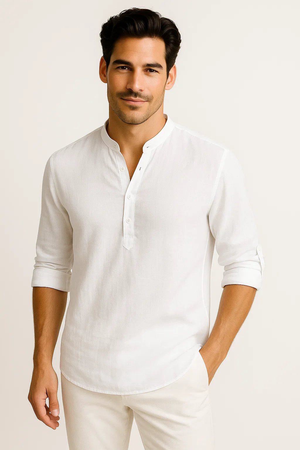 Stilvolles Leinenhemd für Herren