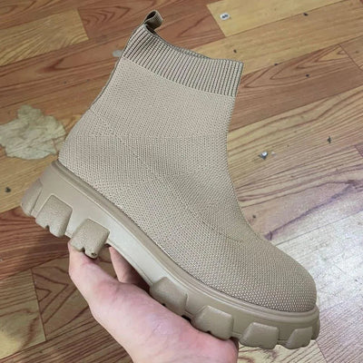 Heidi-Mode | Casual woven ankle boots