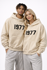 Streetwear-Hoodie Mit Raglanärmeln - Robin in Sand Schwarz