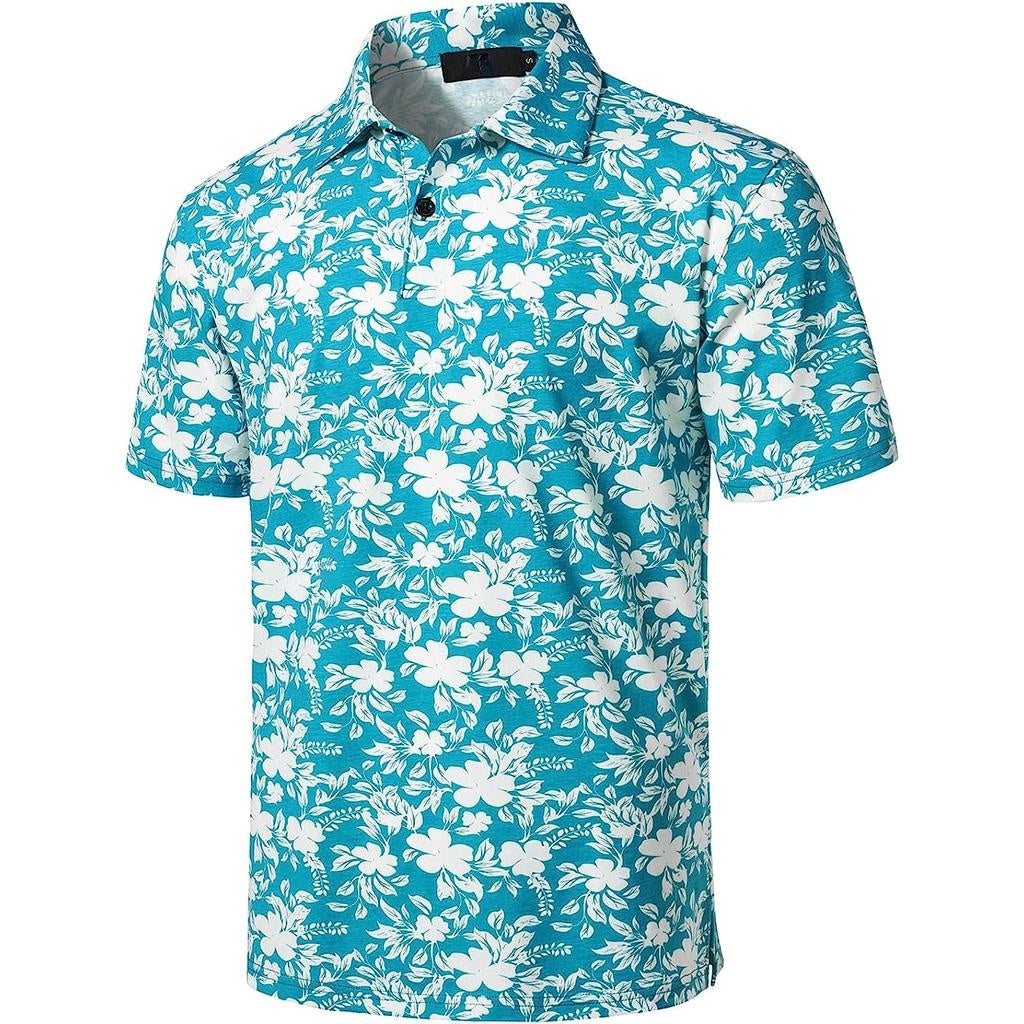 Avelena | Herren Quick-Dry Golf- und Tennis-Polohemd