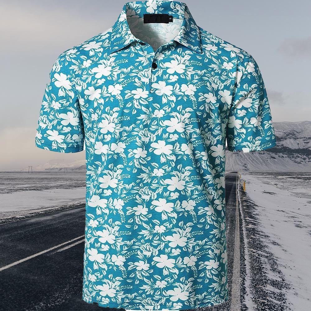 Avelena | Herren Quick-Dry Golf- und Tennis-Polohemd