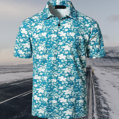 Avelena | Herren Quick-Dry Golf- und Tennis-Polohemd