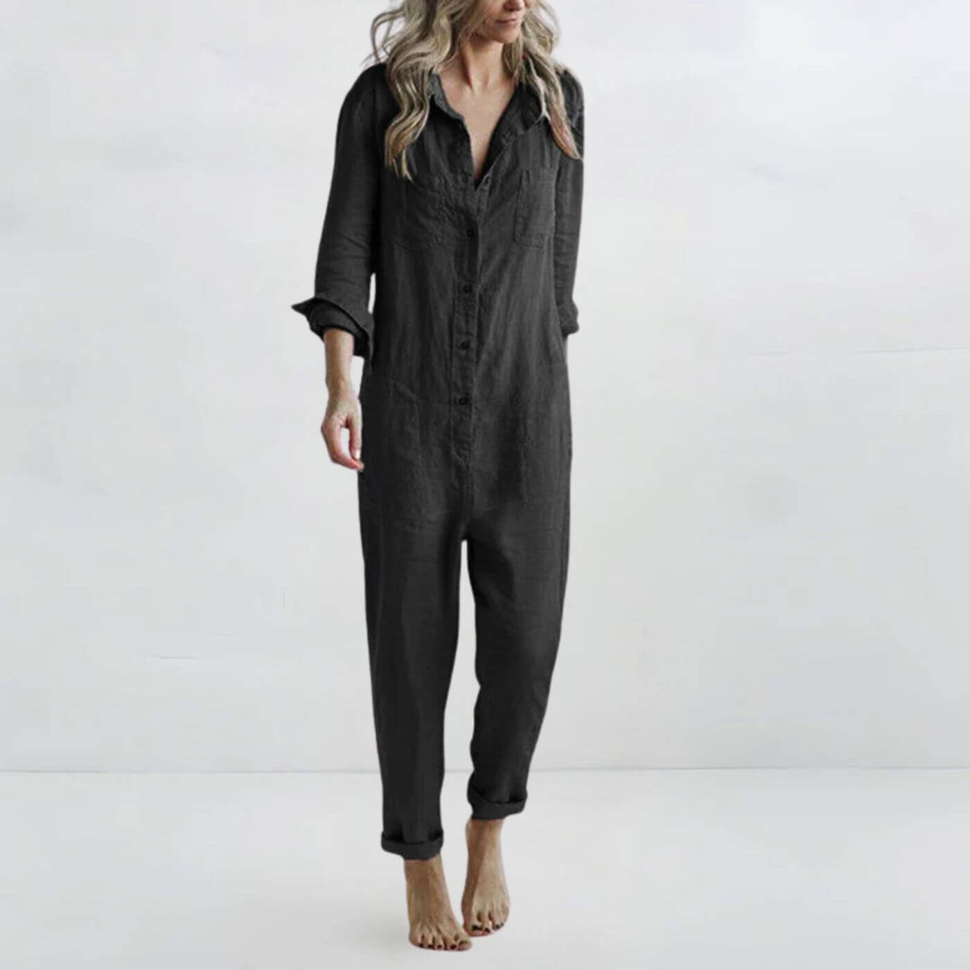 Sylvie™ – Langärmeliger Jumpsuit