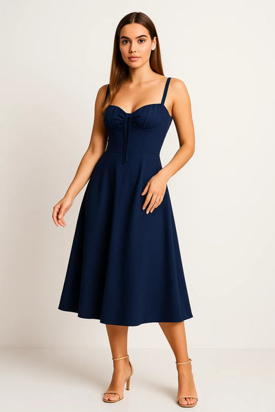 Taillenkleid Bustier Entwurf